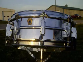 1967 Ludwig Supraphonic Keystone Badge - Player's Snare -