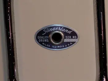 Slingerland 12x15&quot; TDR Marching Snare Drum White