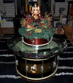 Vintage Drum Holiday Pics