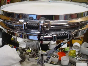 Arbiter &quot;halo&quot; snare drum questions