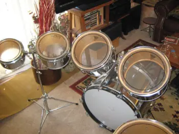 Slingerland ChromeTimbales and COW Toms