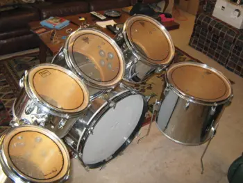 Slingerland ChromeTimbales and COW Toms