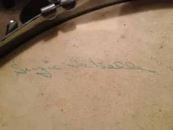 Signature on Drum Find!!!