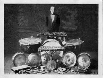 Really old Leedy bass drum with a story