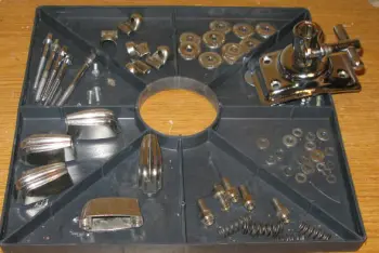 Rock Tumbler for hardware cleaning.