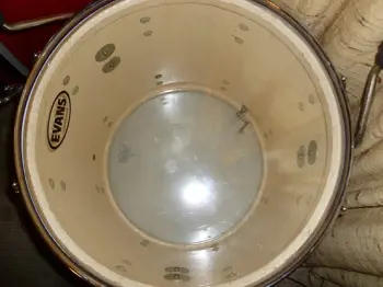 Ludwig Red Sparkle Drums