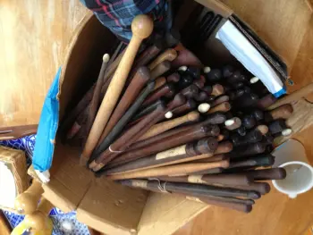 Vintage drum sticks thoughts