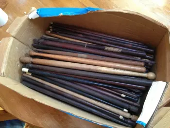 Vintage drum sticks thoughts