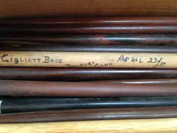 Vintage drum sticks thoughts