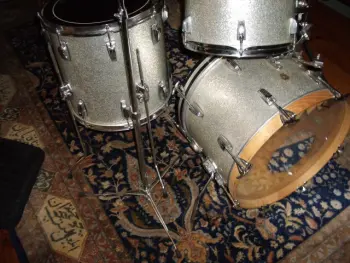 Ludwig 1968 Jazzette silversparkle kit