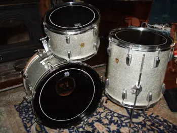 Ludwig 1968 Jazzette silversparkle kit