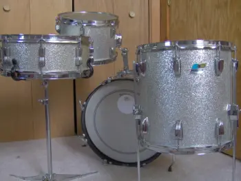Ludwig 1968 Jazzette silversparkle kit