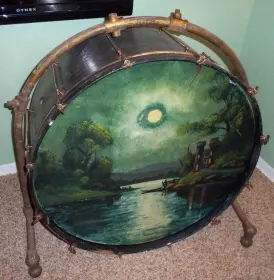 Old Ludwig Bass drum age and finish?