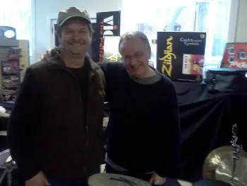 Met a great drummer today!