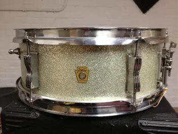 1968 Ludwig Pioneer 5x14 Silver Sparkle Snare $175 + $10 shipping.