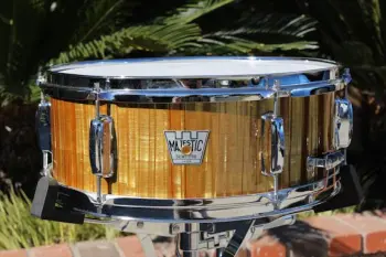 Majestic Gold Fibre Snare Drum