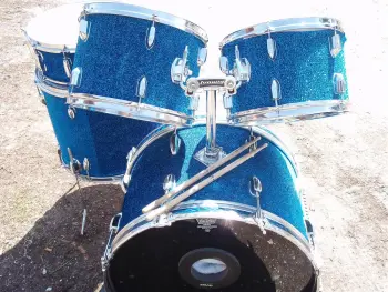 what's under that blue sparkle turf?