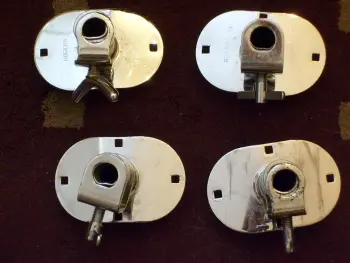 4 Rogers 60's BD plates for double tom set up!