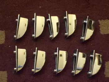 Ludwig chrome small lugs!Great shape..$5 each...