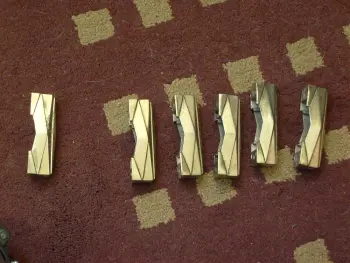 Gretsch pre 1950 Rocket lugs! 5 for snare,1 for tom