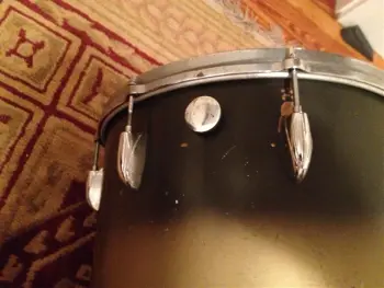 Vintage Gretsch Round Badge 16x16  Duco Floor Tom