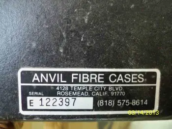 Anvil Fiber Cymbal Case