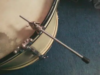 WTB pair of Slingerland Radio King clip on bass spurs.....