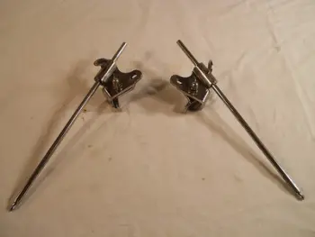 WTB pair of Slingerland Radio King clip on bass spurs.....