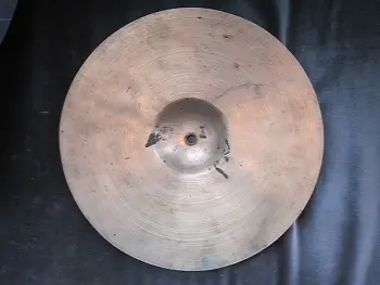 Cymbal Stamp w/Lion, Sword, Sun &amp; Crown
