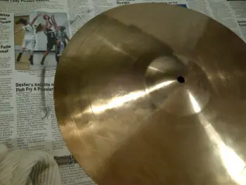 Italian made (UFIP) CB700 cymbals - 16,18,20