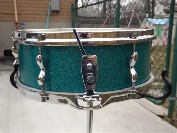 John Grey Capri 5x14 Aquamarine Sparkle Snare