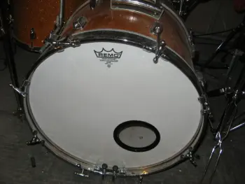 Orange Sparkle Drums