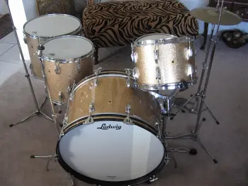 1968 Ludwig Champagne Sparkle Kit