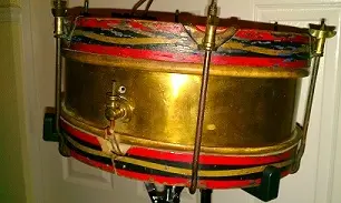 Early 20th century British marching snare