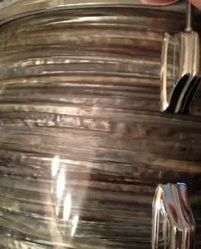 FSOT: Rare 13&quot; Rogers Blue Strata Tom, Dayton (Shell only) -
