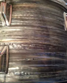 FSOT: Rare 13&quot; Rogers Blue Strata Tom, Dayton (Shell only) -