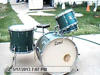 1963 Premier 54 outfit Aquamarine sparkle Drum show in Chi Town, To go or not to go