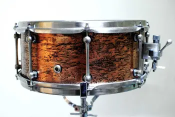 Aged Copper On Wood, Vintage Shell 6x14