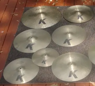 Zildjian K Custom Cymbals for sale! ride, crashes, china, splash