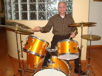 Pepe Vazquez's Majestic drumset