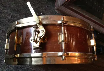 20's Leedy mahogany snare &amp; bass. Help appraise