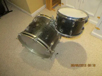 Vintage Gretsch Anniversary Sparkle Drum Kit