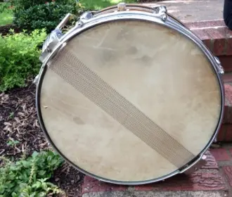 gorgeous 1950's Slingerland Gene Krupa Super Radio King, Single Ply shell, Gold Sprkl