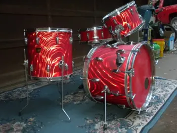 Majestic Red Satin Flame