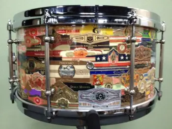 Cigar band snare...with a little help from my friends