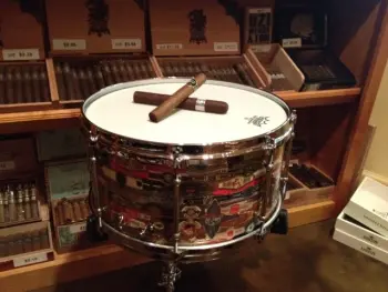 Cigar band snare...with a little help from my friends