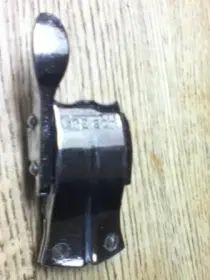 Vintage Gretsch Parts, Snare Lugs, 2 Lightning throws