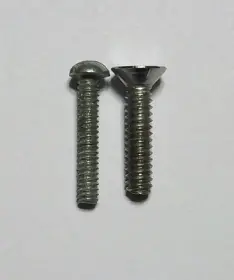 Round Badge Mounting Screws Question