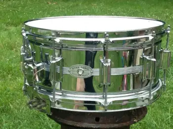 Rare! Vintage 60's Rogers COB 6.5&quot;x14&quot; Dynasonic snare drum!