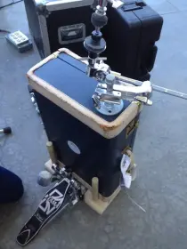 what do I use if no bass drum is handy??